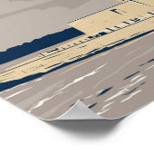 ニューヨーク自由の女神レトロ ポスター (角)