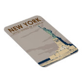 ニューヨーク自由の女神レトロ マグネット (右側)