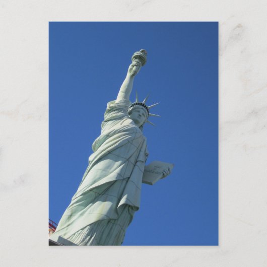 ニューヨーク自由の女神[ベガス] ポストカード (正面)