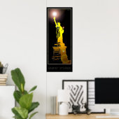 ニューヨーク自由の女神 – 04 – 旅行ポスター ポスター (ホームオフィス)