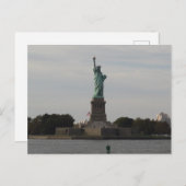 ニューヨーク自由#1絵 ポストカード (正面/裏面)