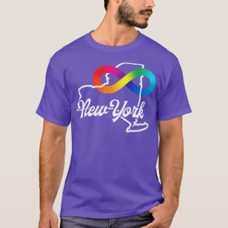 ニューヨーク自閉症検収 Tシャツ