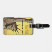 ニューヨーク航空ラインの統一された旅行ポスター ラゲッジタグ (正面横)