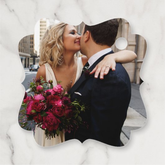 ニューヨーク行き先ウェディングフォトカスタム フェイバータグ (裏面)