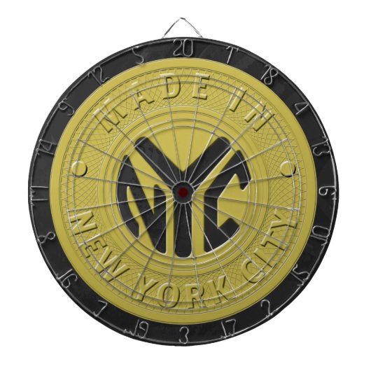 ニューヨーク製 ダーツボード (正面)