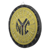 ニューヨーク製 ダーツボード (正面右)