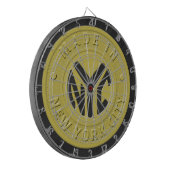 ニューヨーク製 ダーツボード (正面左)