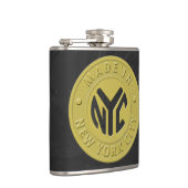 ニューヨーク製 フラスク (右)