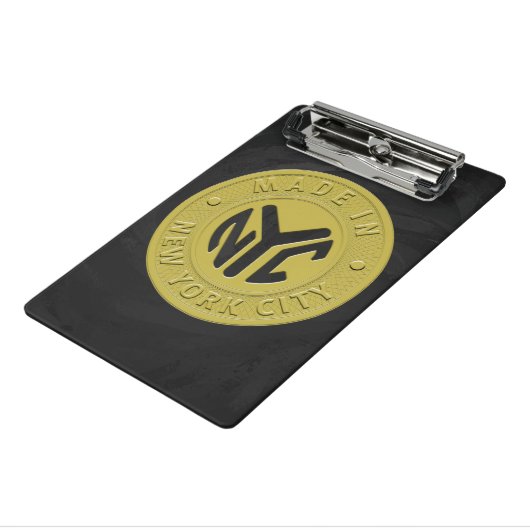 ニューヨーク製 ミニクリップボード (アングル3)