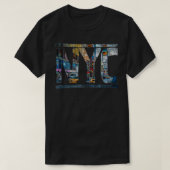 ニューヨーク観光客NYC USA I love NYヒップホップWoman M Tシャツ (デザイン正面)