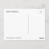 ニューヨーク超高層ビルアットデュスク ポストカード (裏面)