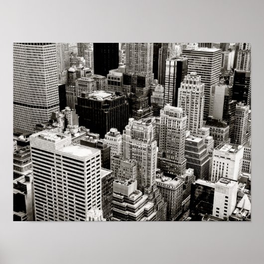 ニューヨーク超高層ビルズ ポスター (正面)
