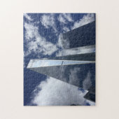 ニューヨーク超高層ビル。 ジグソーパズル (縦)