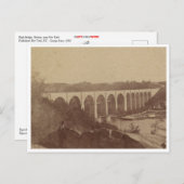 ニューヨーク近郊のハーレム・ハイブリッジ ポストカード (正面/裏面)