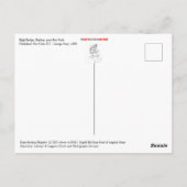 ニューヨーク近郊のハーレム・ハイブリッジ ポストカード (裏面)