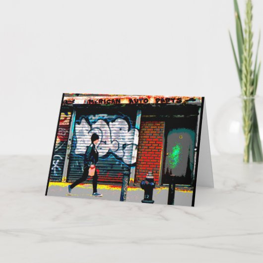 ニューヨーク近郊散策カード カード (正面)