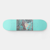 ニューヨーク通りアート スケートボード (横)