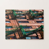 ニューヨーク通りシーン。 ジグソーパズル (横)