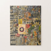 ニューヨーク通りシーン | Joaquin Torres-Garcia ジグソーパズル (縦)