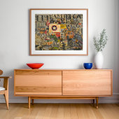 ニューヨーク通りシーン | Joaquin Torres-Garcia ポスター