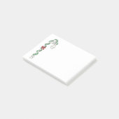 ニューヨーク通りランプランプポストクリスマスガーランド ポストイット (アングル)