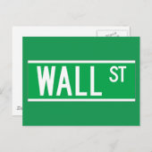 ニューヨーク通り標識 ポストカード (正面/裏面)