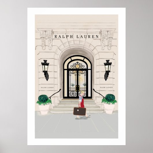 ニューヨーク通り ポスター (正面)