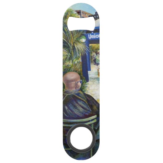 ニューヨーク遊州パークでの情熱的な人々 スピード栓抜き (裏面)