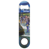 ニューヨーク遊州パークでの情熱的な人々 スピード栓抜き (正面)