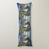 ニューヨーク遊州パークでの情熱的な人々 ボディピロー (裏面 (縦))