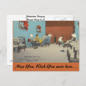 ニューヨーク郊外のブーター、フォレストヒルズ ポストカード (正面/裏面)