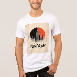 ニューヨーク限定版 – 1960年代スタイルグラフィック トライブレンドTシャツ