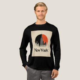 ニューヨーク限定版 – 1960年代スタイルグラフィック トライブレンドTシャツ
