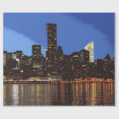 ニューヨーク001 ラッピングペーパー (フラット)