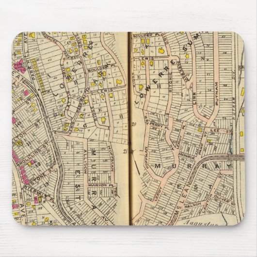 ニューヨーク10州ヨンカーズ マウスパッド (正面)