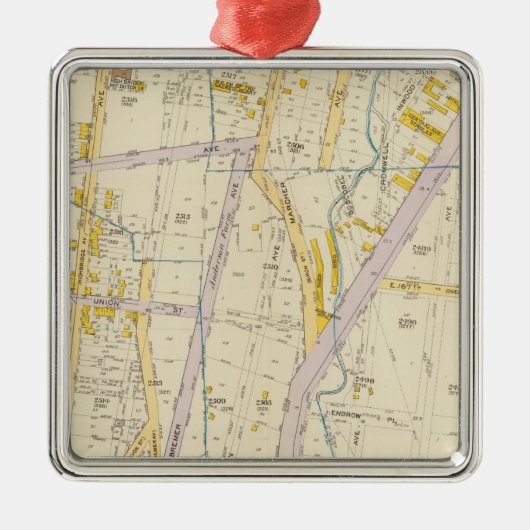 ニューヨーク10 メタルオーナメント (正面)