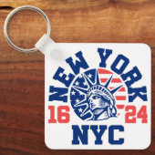 ニューヨーク1624 キーホルダー (正面)