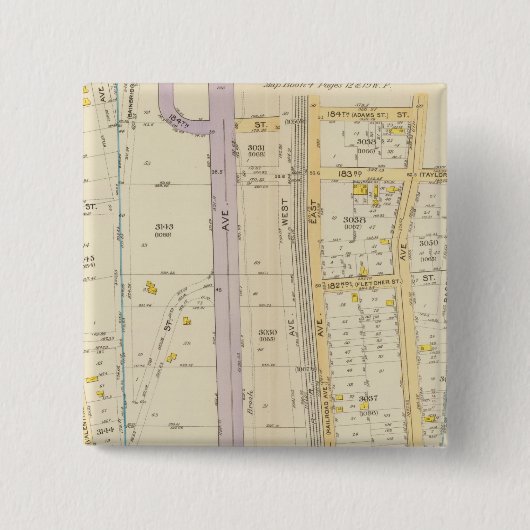 ニューヨーク17 缶バッジ (正面)