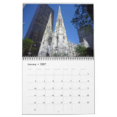 ニューヨーク2025 カレンダー (1月 2027)