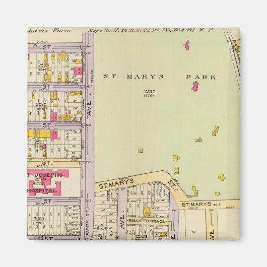 ニューヨーク25 マグネット (正面)