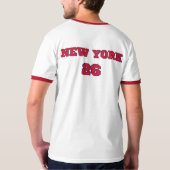 ニューヨーク26サッカージャージスタイル - 2026ワールドカップ決勝 Tシャツ (裏面フル)