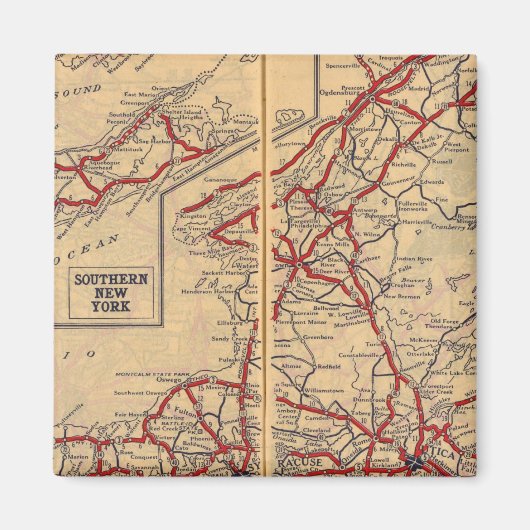 ニューヨーク28 マグネット (正面)