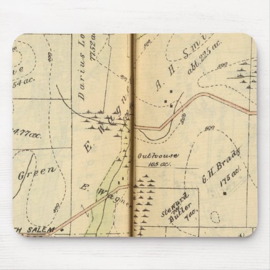 ニューヨーク2·サレム マウスパッド (正面)