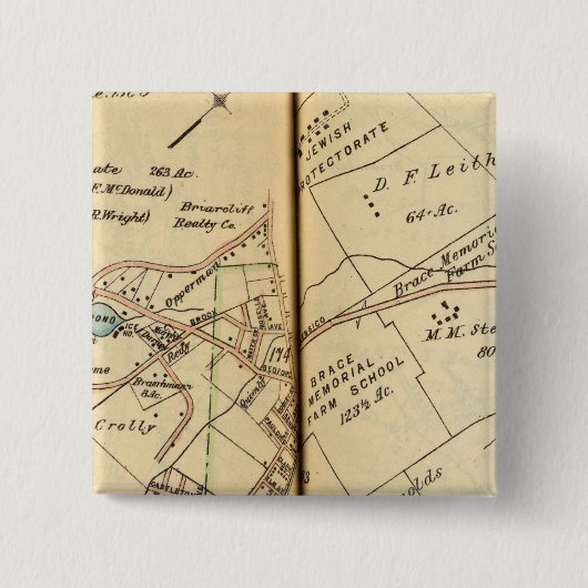 ニューヨーク3山プレザント 缶バッジ (正面)