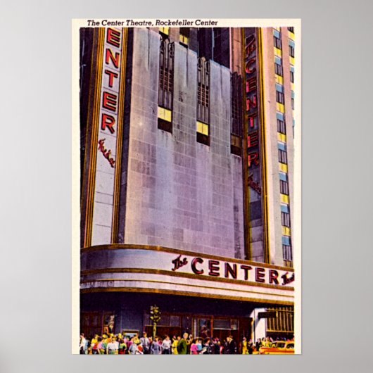 ニューヨーク30ラジオシティ1940 ポスター (正面)