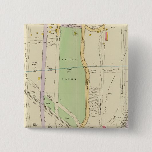 ニューヨーク37 缶バッジ (正面)