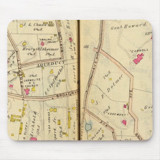 ニューヨーク3、タリータウン マウスパッド (正面)