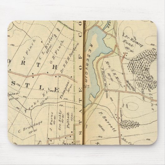 ニューヨーク5、ベッドフォード マウスパッド (正面)