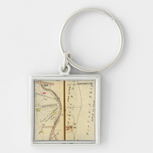 ニューヨーク6タリータウン キーホルダー (正面)