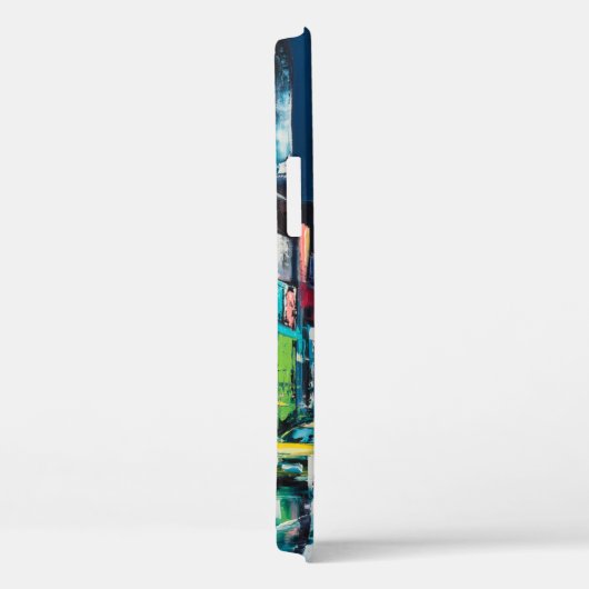 「ニューヨーク」の油絵、ニューヨークの夜景。 Case-Mate iPhoneケース (裏面 / 右)